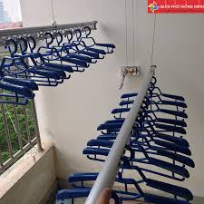 Lắp giàn phơi thông minh tại Time City