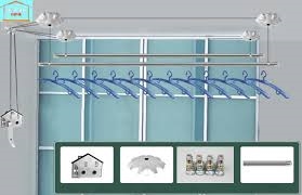 Cung cấp lắp đặt giàn phơi thông minh tại khu chung cư Trung Hòa Nhân Chính